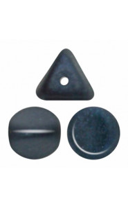 Ilos par Puca® beads Metallic mat dark blue 23980-79032 